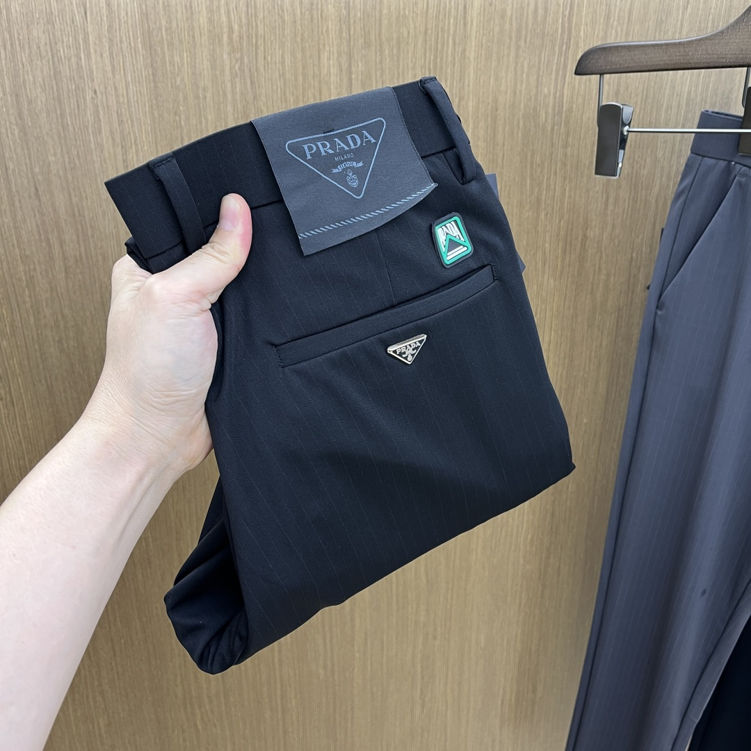 早春款 PD 🔥🔥高端定制 26早春新款薄款休闲西裤 柜台同步发售 原版定制复刻 客供五金辅料 原单品质