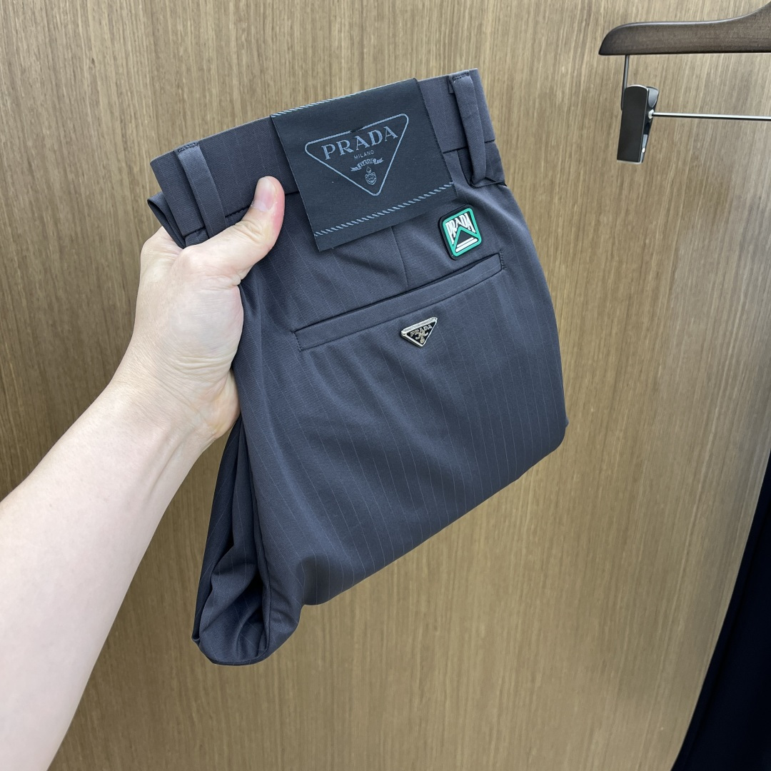 早春款 PD 🔥🔥高端定制 26早春新款薄款休闲西裤 柜台同步发售 原版定制复刻 客供五金辅料 原单品质