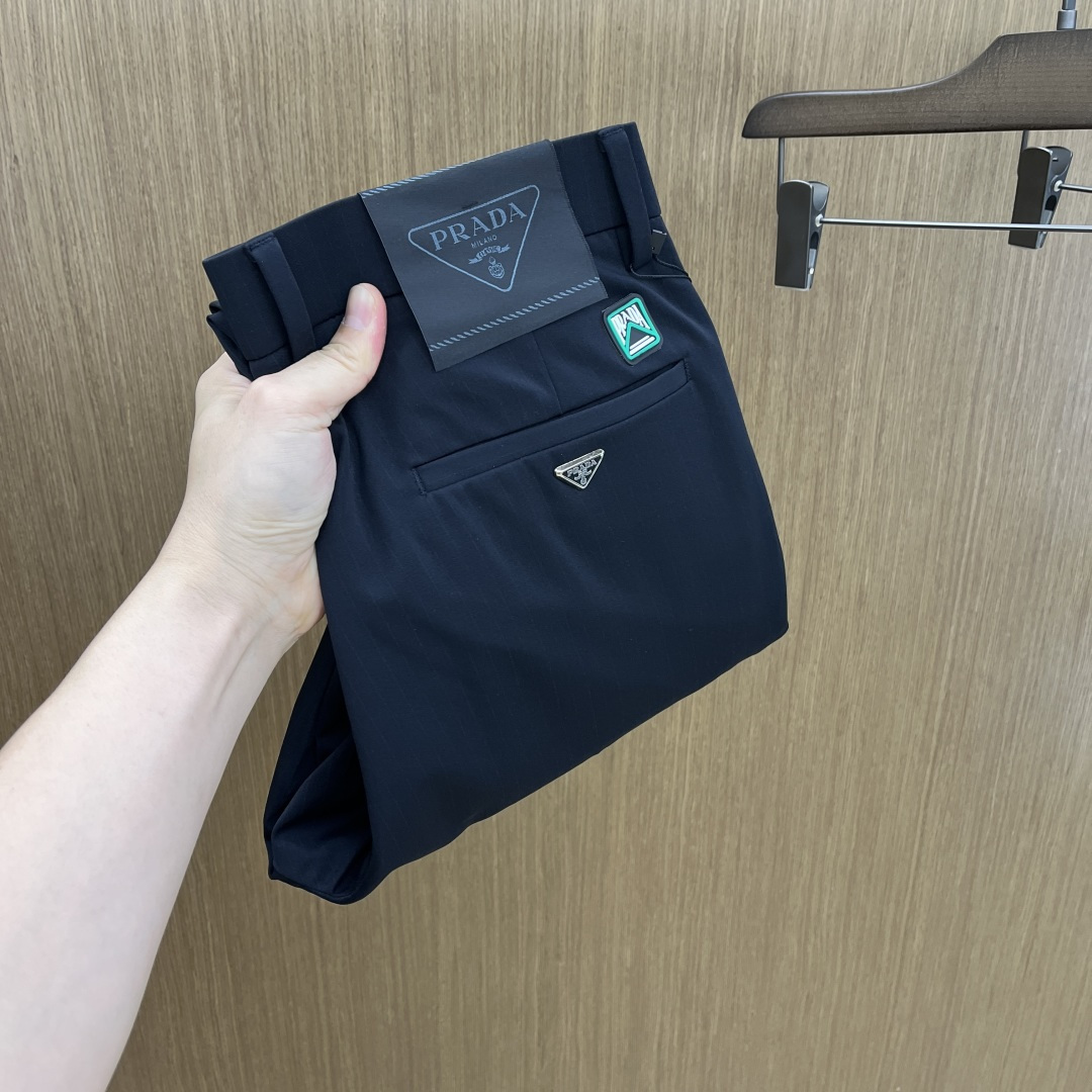 早春款 PD 🔥🔥高端定制 26早春新款薄款休闲西裤 柜台同步发售 原版定制复刻 客供五金辅料 原单品质