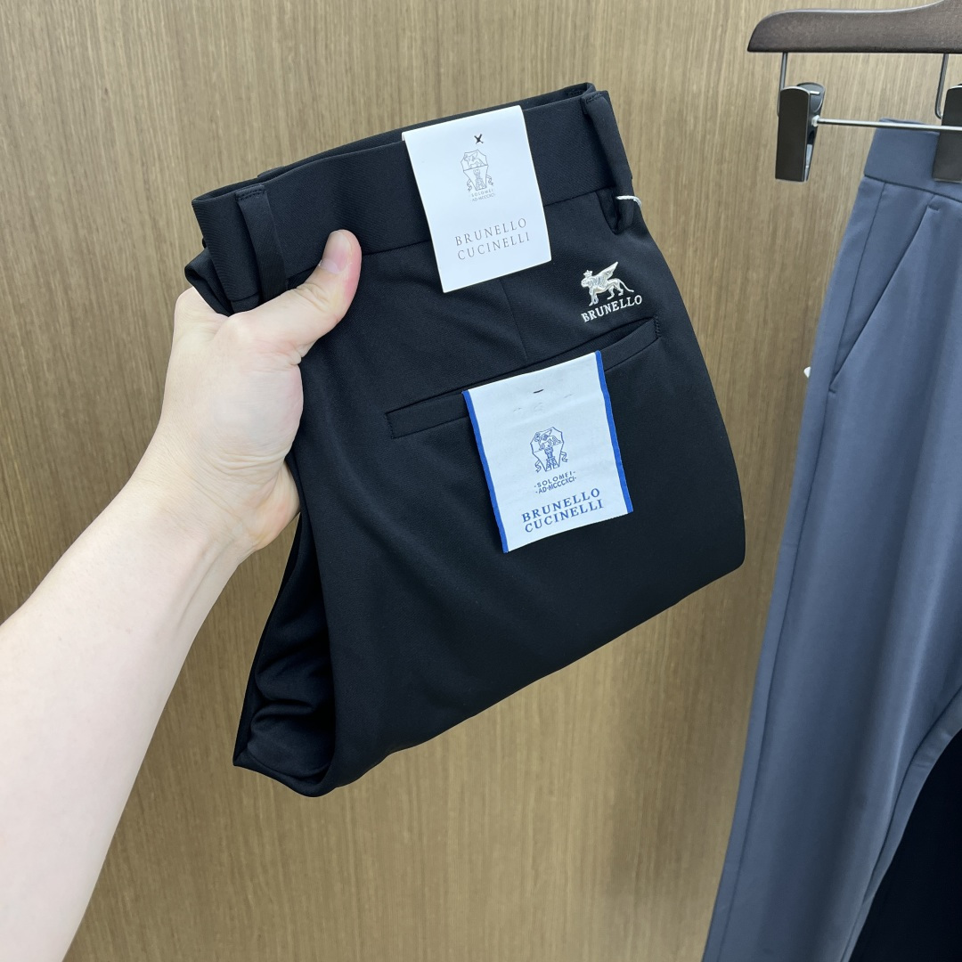 早春款 BC 🔥🔥高端定制 26早春新款薄款休闲西裤 柜台同步发售 原版定制复刻 客供五金辅料 原单品质