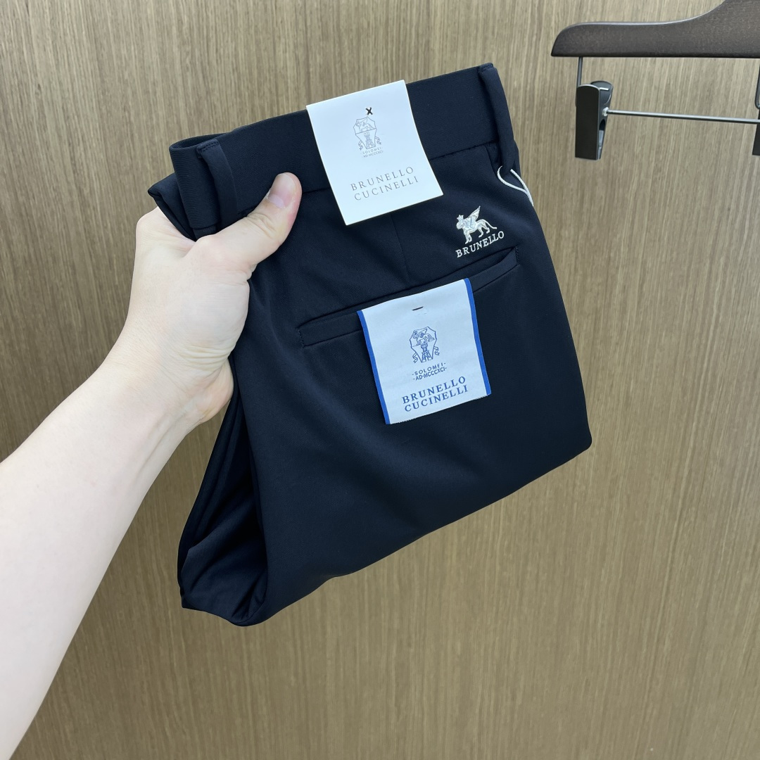 早春款 BC 🔥🔥高端定制 26早春新款薄款休闲西裤 柜台同步发售 原版定制复刻 客供五金辅料 原单品质