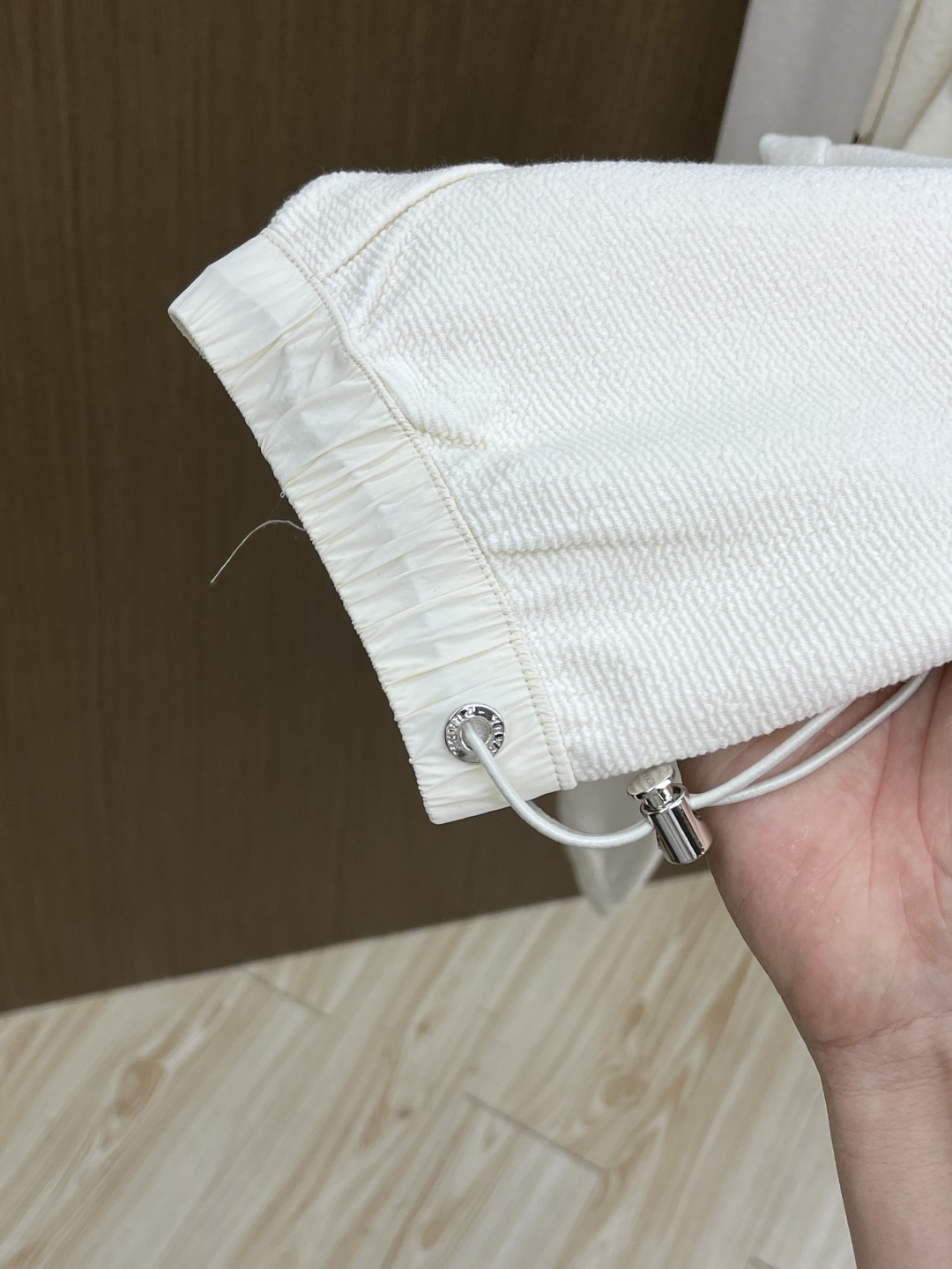 。🩵PD 🔥🔥高级定制 2026春夏新款铜氨丝莫代尔空气层休闲卫裤，裤身上刺绣标志性品牌标识，客供定制品