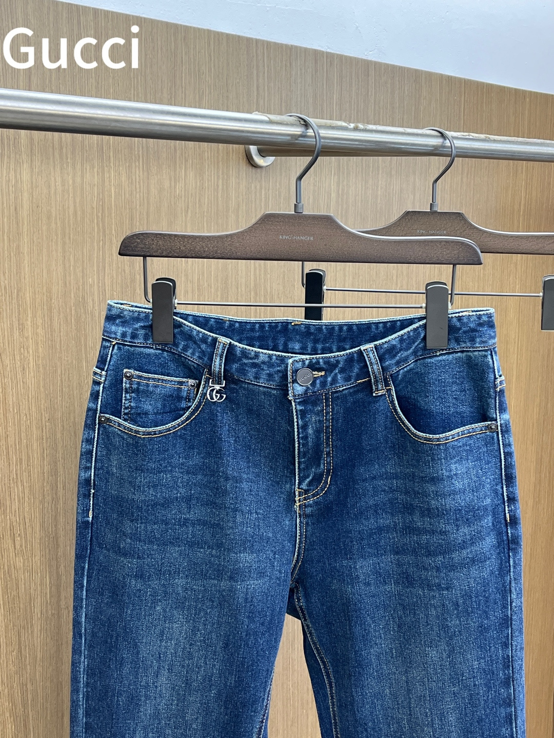 秋冬 Guc 🔥🔥秋冬新品休闲牛仔裤 官网同步发售，裤身工艺设计，进口客供辅料、面料定制，代工厂出品免检