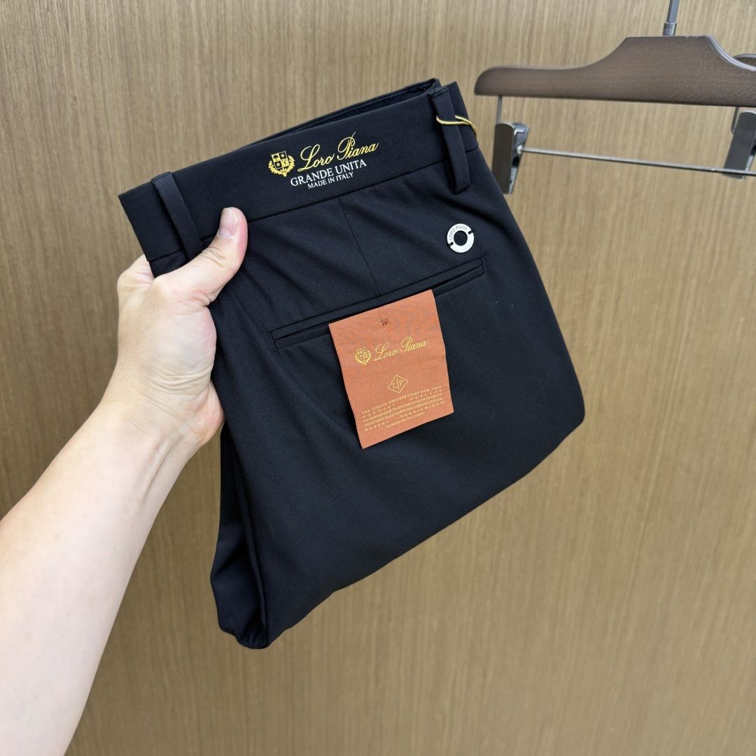 早春 Loro Piana 🔥🔥高端定制、2026早春最新款休闲西裤 柜台同步发售 原版定制复刻 客供五