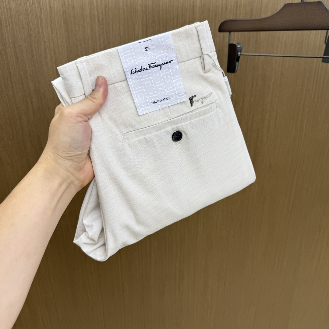 早春 FG 🔥🔥高端定制、2026早春最新款休闲西裤 柜台同步发售 原版定制复刻 客供五金辅料 原单品质