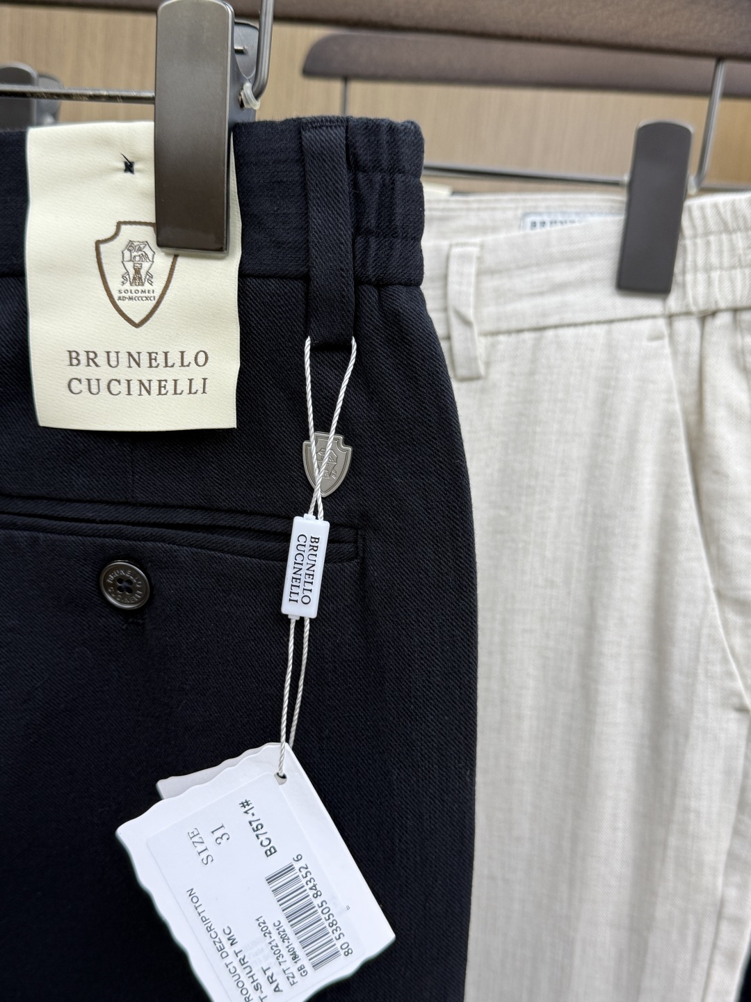 早春 BC 🔥🔥高端定制、2026早春最新款休闲西裤 柜台同步发售 原版定制复刻 客供五金辅料 原单品质