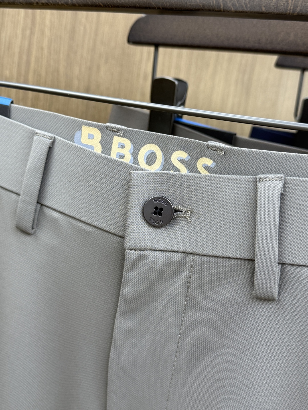 早春 BOSS 🔥🔥高端定制、2026早春最新款休闲西裤 柜台同步发售 原版定制复刻 客供五金辅料 原单