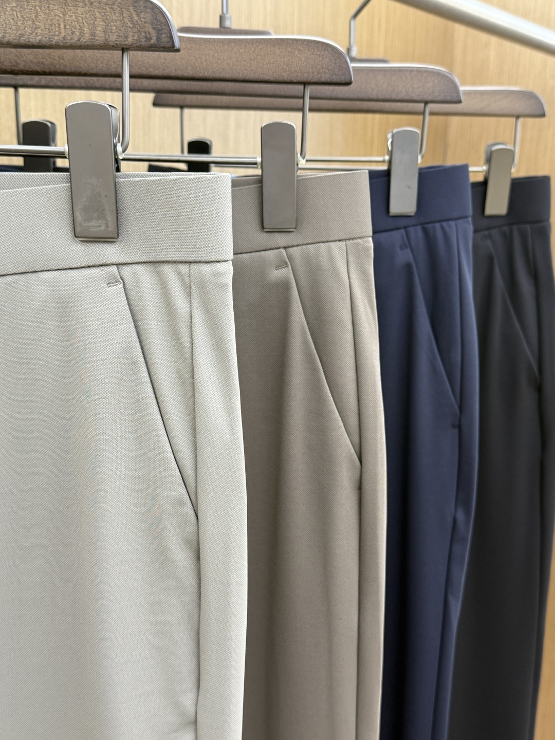 早春 BOSS 🔥🔥高端定制、2026早春最新款休闲西裤 柜台同步发售 原版定制复刻 客供五金辅料 原单