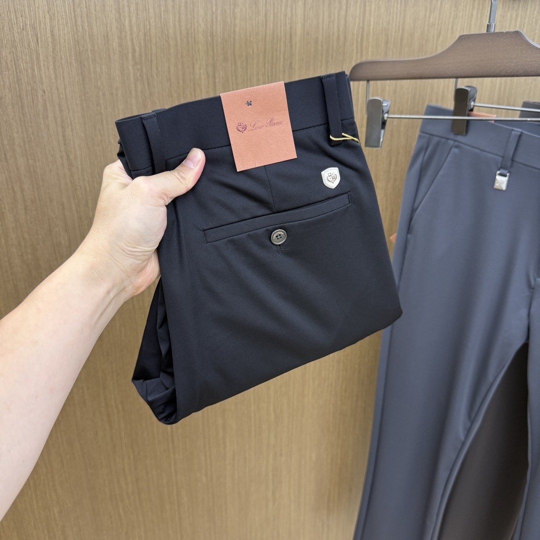 早春 Loro piana 🔥🔥高端定制、2026早春最新款休闲西裤 柜台同步发售 原版定制复刻 客供五