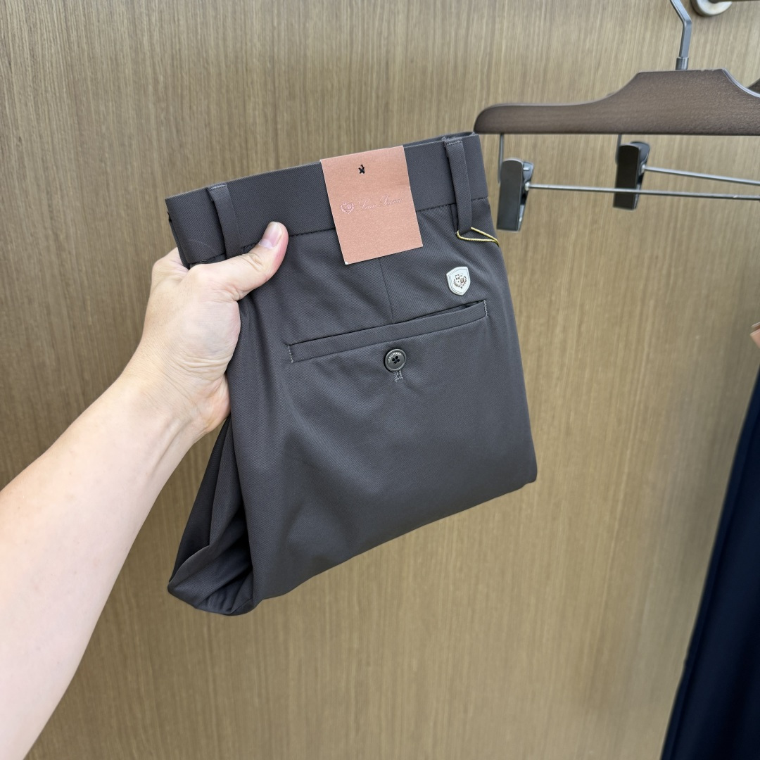 早春 Loro piana 🔥🔥高端定制、2026早春最新款休闲西裤 柜台同步发售 原版定制复刻 客供五