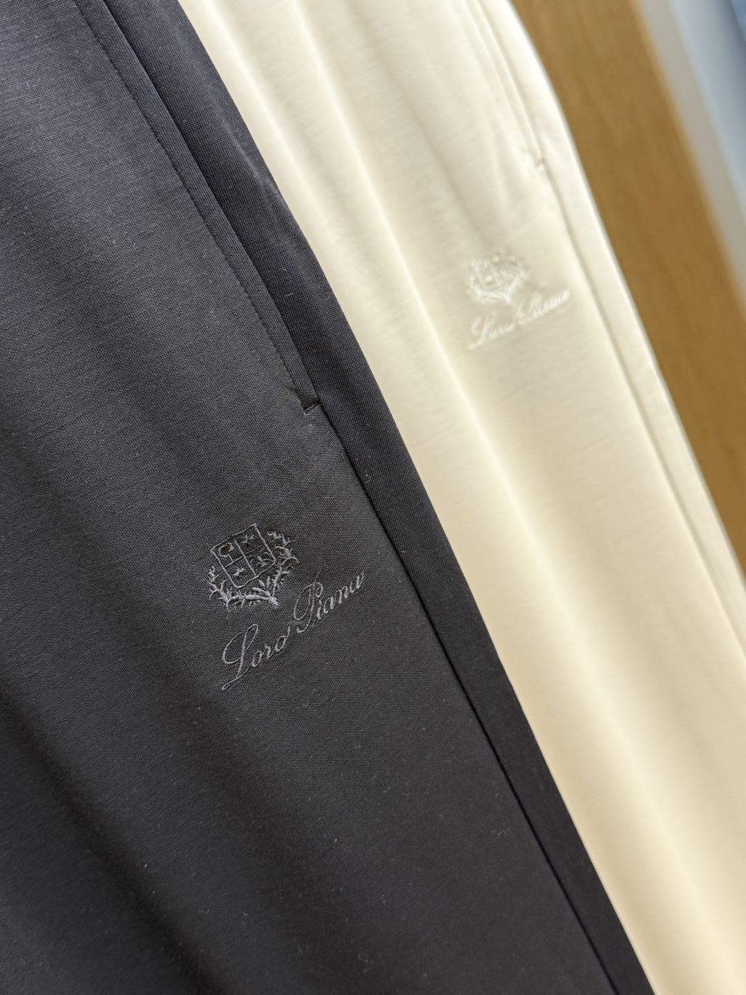 早春 Loro piana 🔥🔥高端定制 26FW春夏新款休闲裤👖 原版进口面料柔软透气挺阔有型 定制五