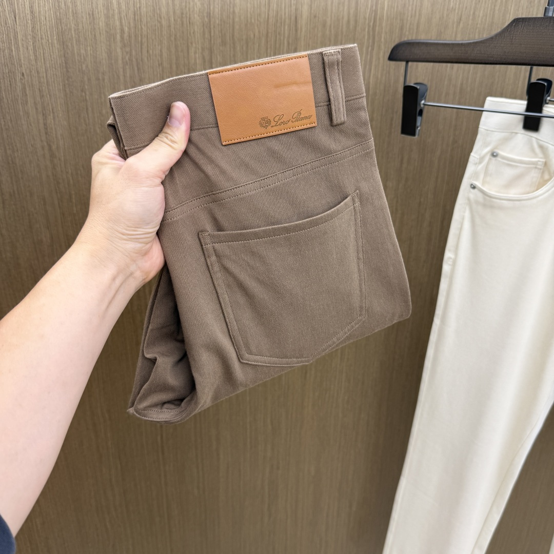 早春 Loro piana 🔥🔥高端定制 26FW春夏新款休闲裤👖 原版进口面料柔软透气挺阔有型 定制五