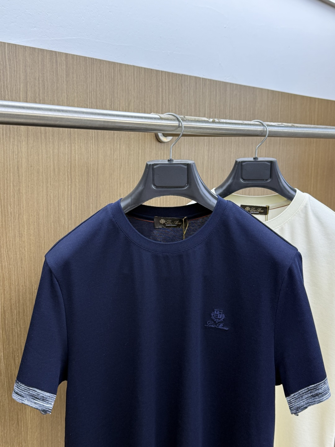 早春 Loro piana 🔥🔥高端定制 2026早春独家专供新款原单男士休闲短袖T恤 高端定制 高端版