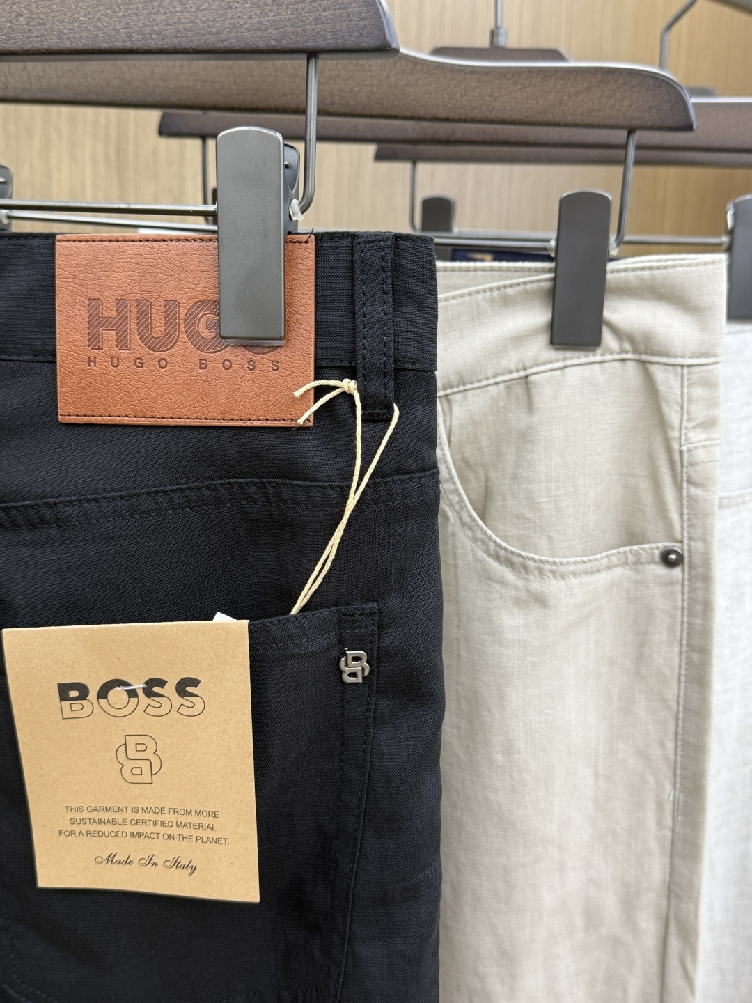 早春款 Hugo 🔥🔥高端定制 26早春新款薄款牛仔裤 柜台同步发售 原版定制复刻 客供五金辅料 原单品