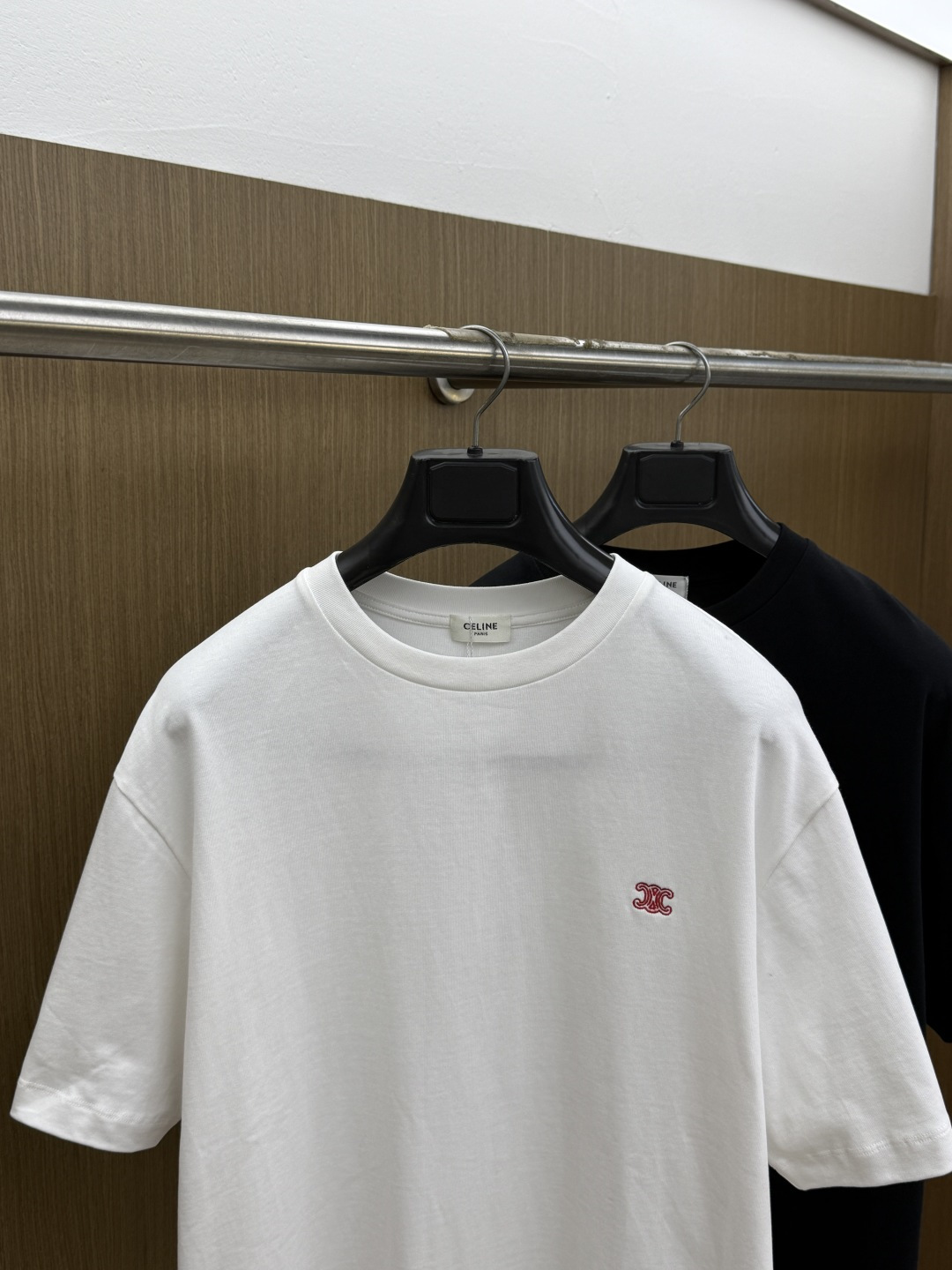 早春 CELINE 🔥🔥高品质 2026春夏最新款经典短袖T恤 经典标识图案logo时尚简约潮流短袖，最