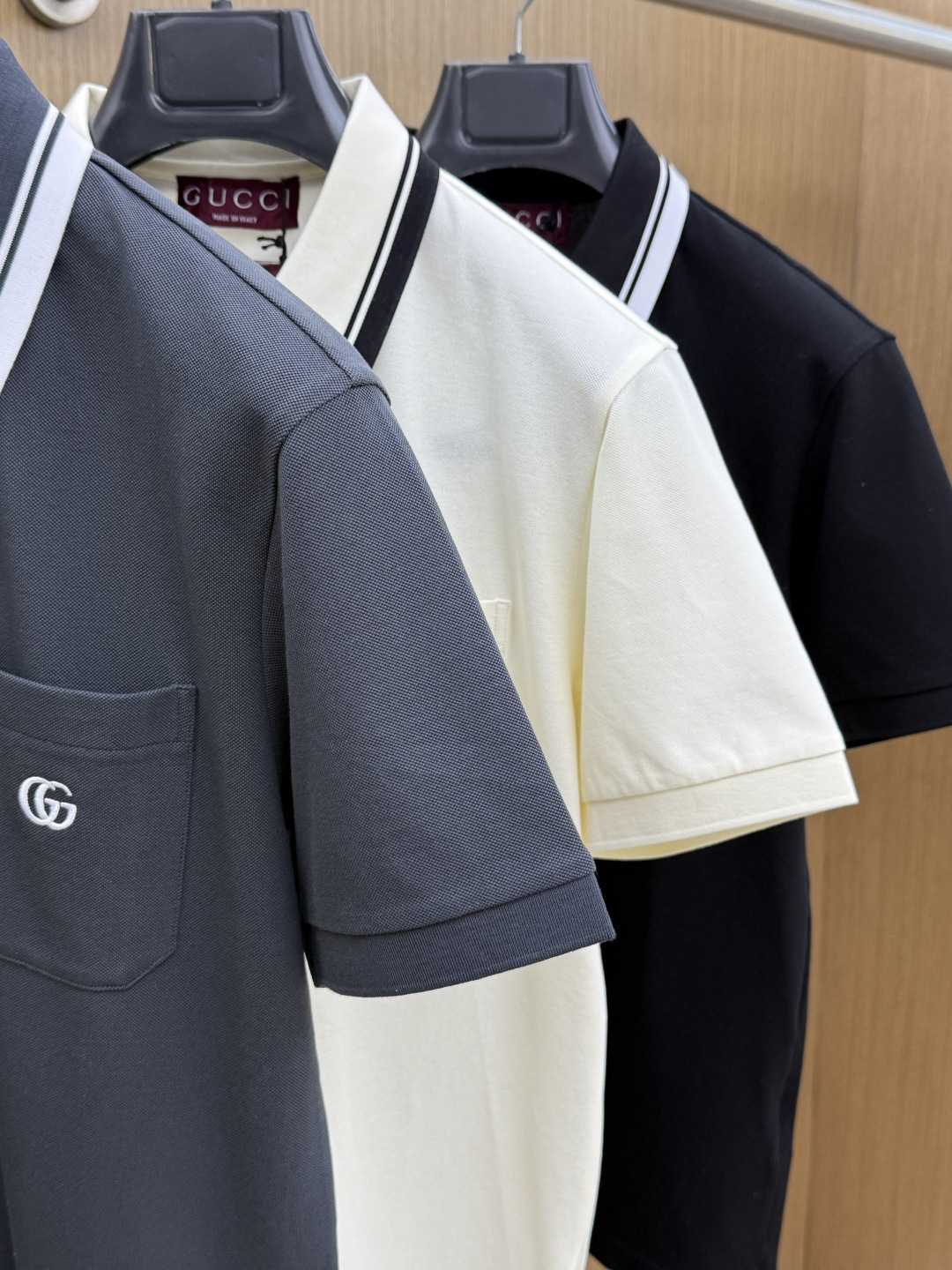 早春 Gucc 🔥🔥高级定制 26ss春夏新款翻领POLO短袖T恤 原版定制 面料选用进口珠地棉 轻薄透