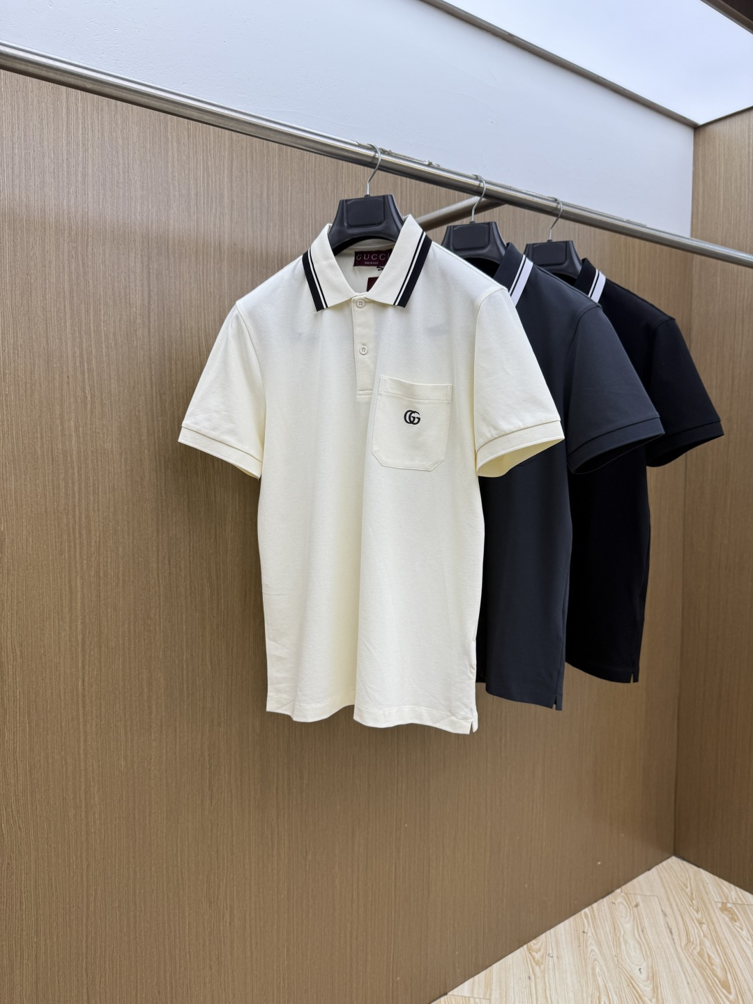 早春 Gucc 🔥🔥高级定制 26ss春夏新款翻领POLO短袖T恤 原版定制 面料选用进口珠地棉 轻薄透