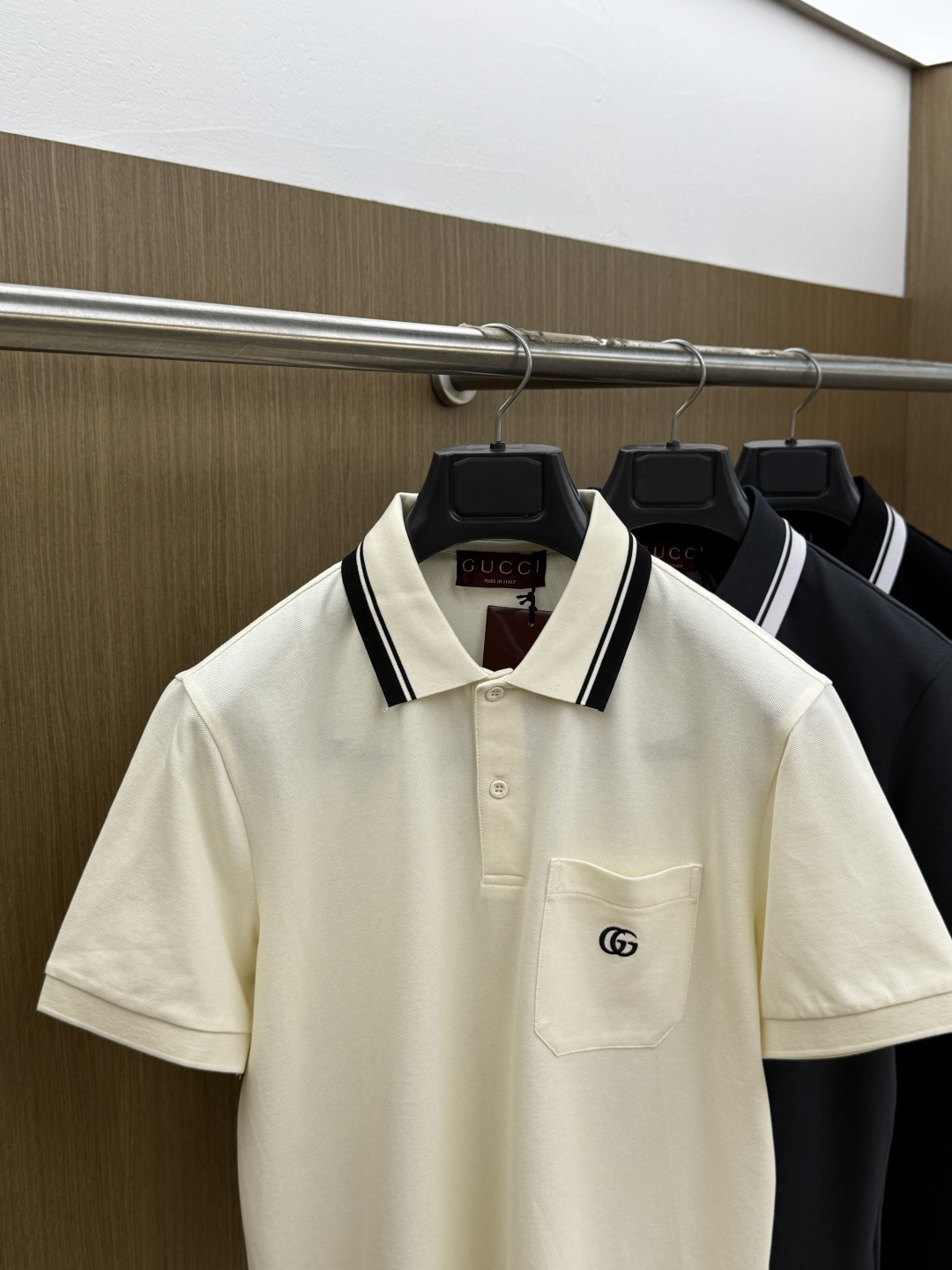 早春 Gucc 🔥🔥高级定制 26ss春夏新款翻领POLO短袖T恤 原版定制 面料选用进口珠地棉 轻薄透