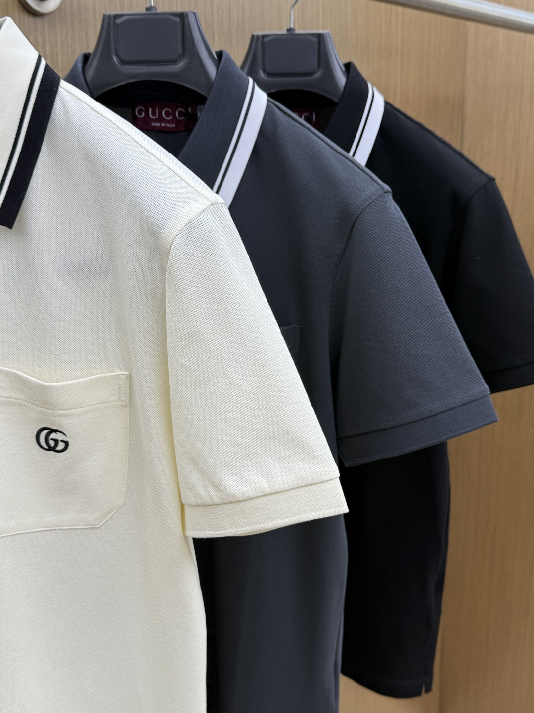 早春 Gucc 🔥🔥高级定制 26ss春夏新款翻领POLO短袖T恤 原版定制 面料选用进口珠地棉 轻薄透