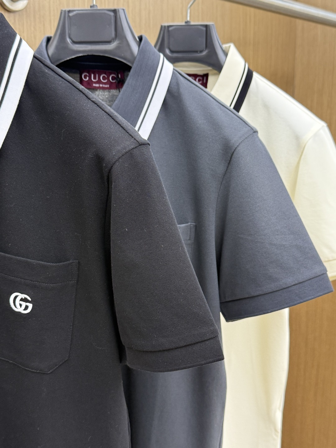 早春 Gucc 🔥🔥高级定制 26ss春夏新款翻领POLO短袖T恤 原版定制 面料选用进口珠地棉 轻薄透