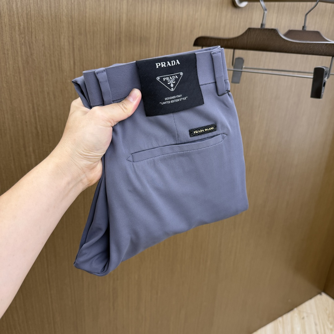 早春款 PD 🔥🔥高端定制 26早春新款薄款休闲西裤 柜台同步发售 原版定制复刻 客供五金辅料 原单品质