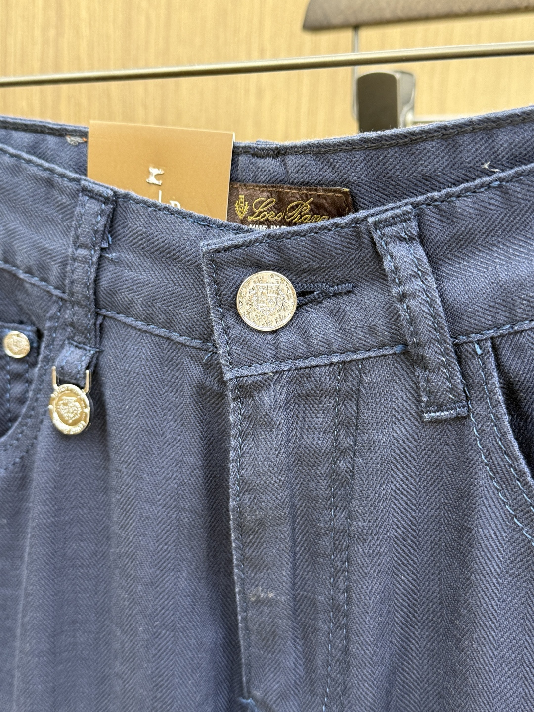 早春款 Loro Piana 🔥🔥高端定制 26早春新款薄款休闲西裤 柜台同步发售 原版定制复刻 客供五