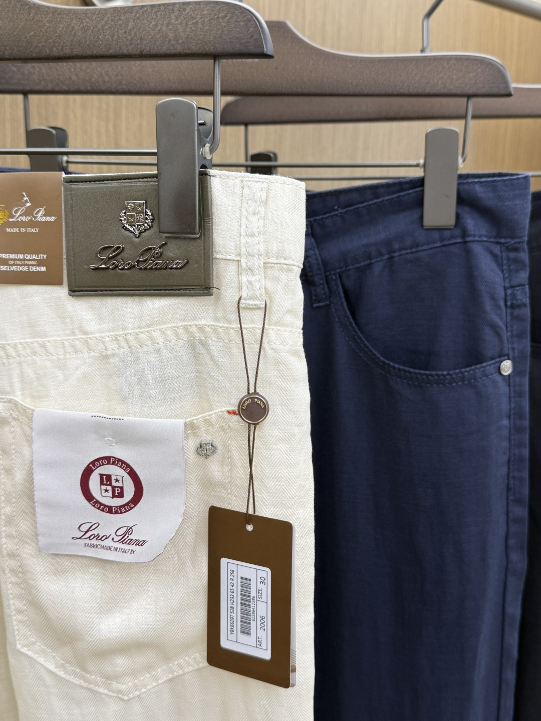 早春款 Loro Piana🔥🔥高端定制 26早春新款薄款休闲西裤 柜台同步发售 原版定制复刻 客供五金