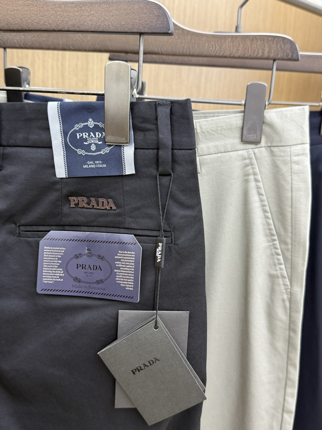 早春款 PD 🔥🔥高端定制 26早春新款薄款休闲西裤 柜台同步发售 原版定制复刻 客供五金辅料 原单品质