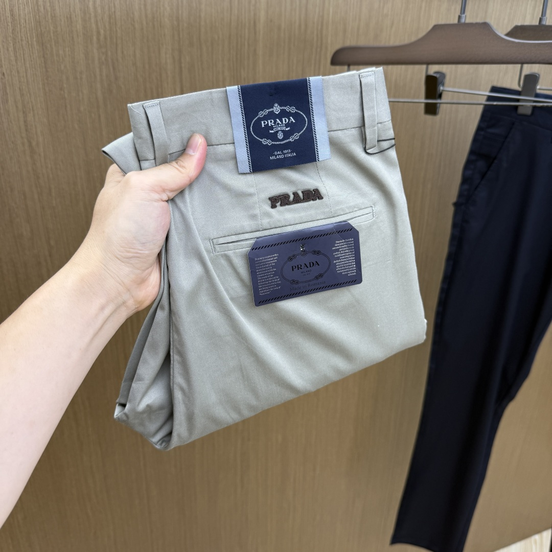 早春款 PD 🔥🔥高端定制 26早春新款薄款休闲西裤 柜台同步发售 原版定制复刻 客供五金辅料 原单品质