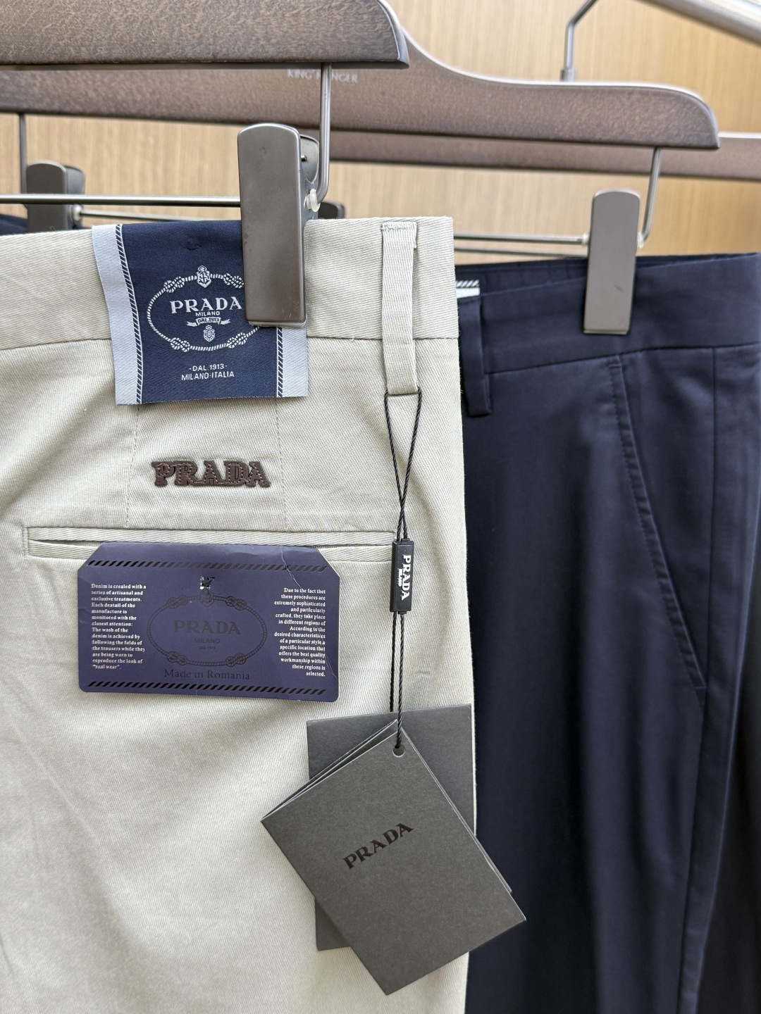 早春款 PD 🔥🔥高端定制 26早春新款薄款休闲西裤 柜台同步发售 原版定制复刻 客供五金辅料 原单品质