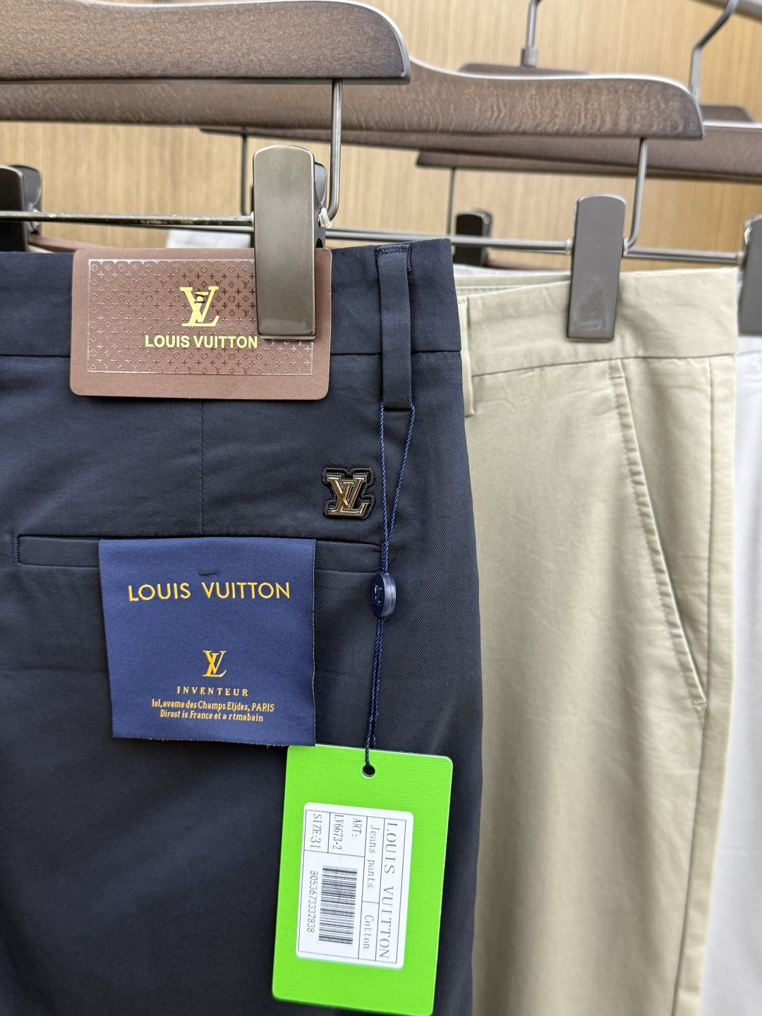 早春款 LV 🔥🔥高端定制 26早春新款薄款休闲西裤 柜台同步发售 原版定制复刻 客供五金辅料 原单品质