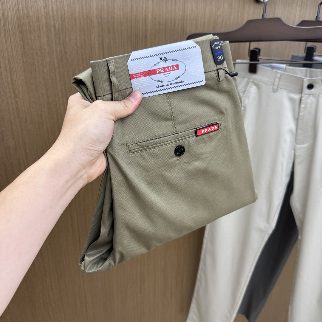 早春款 PD🔥🔥高端定制 26早春新款薄款休闲西裤 柜台同步发售 原版定制复刻 客供五金辅料 原单品质 