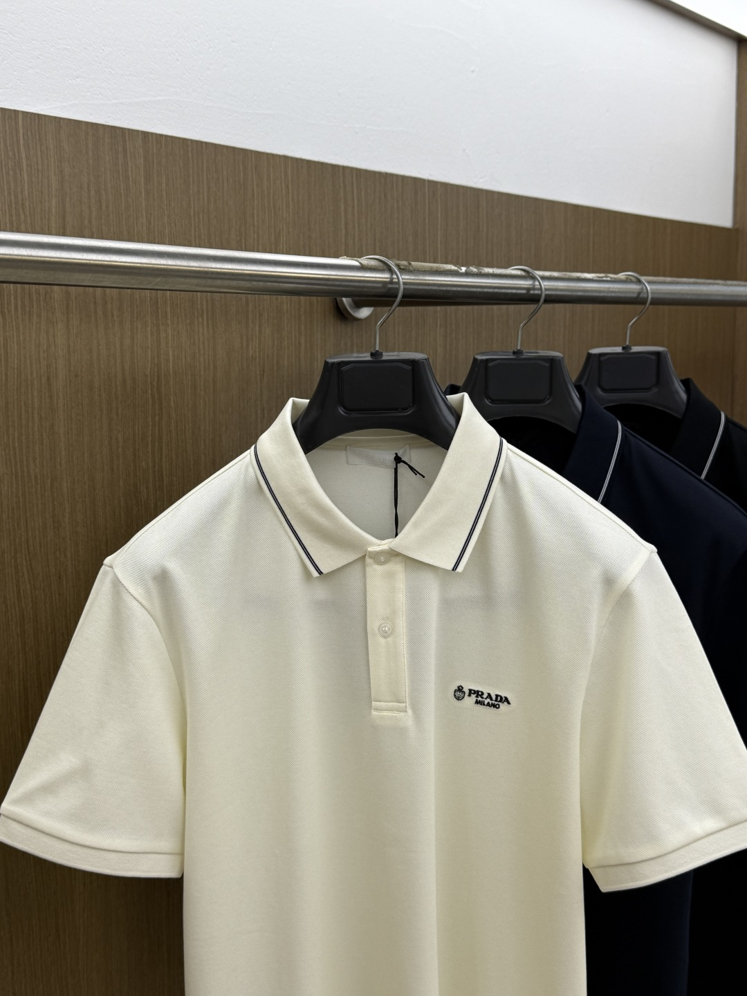 早春 PD 🔥🔥高级定制 26ss春夏新款翻领POLO短袖T恤 原版定制 面料选用进口珠地棉 轻薄透气 