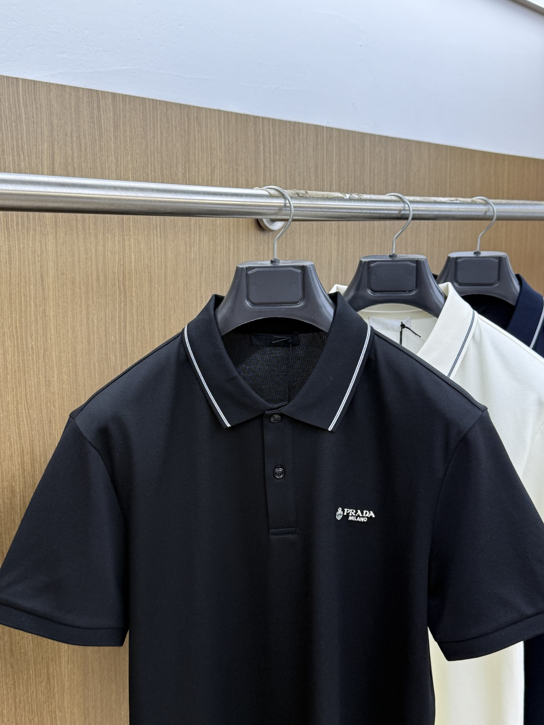 早春 PD 🔥🔥高级定制 26ss春夏新款翻领POLO短袖T恤 原版定制 面料选用进口珠地棉 轻薄透气 