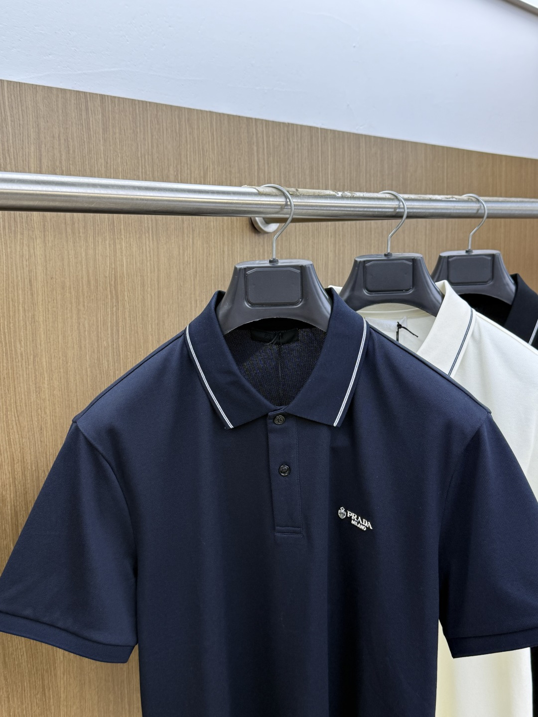 早春 PD 🔥🔥高级定制 26ss春夏新款翻领POLO短袖T恤 原版定制 面料选用进口珠地棉 轻薄透气 