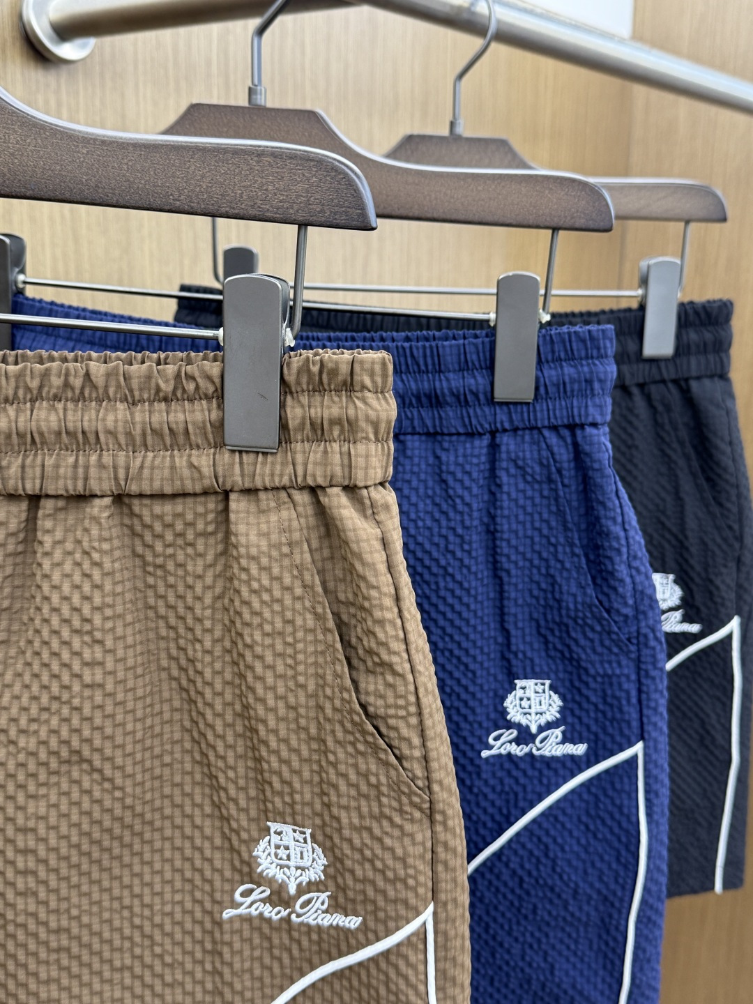 早春 Loro Piana 🔥🔥Ss独家专供新款休闲沙滩短裤🩳高端版本！定制面料 内里纱网 透气舒适度高