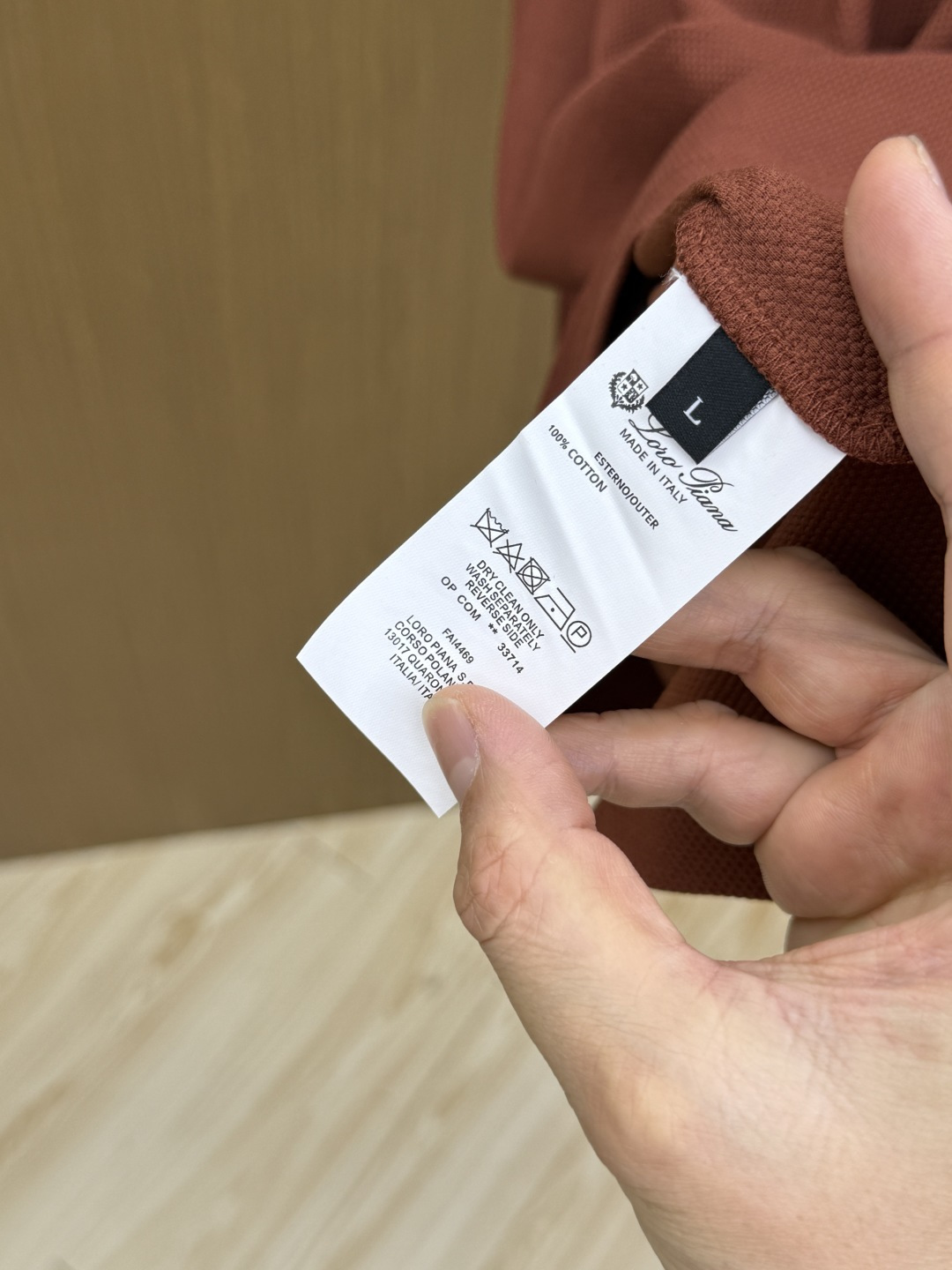 早春 Loro Piana 春夏 · 高阶定制PLoL】🔹 核心面料：秘鲁进口匹马棉 × 顶级丝光工艺🔹