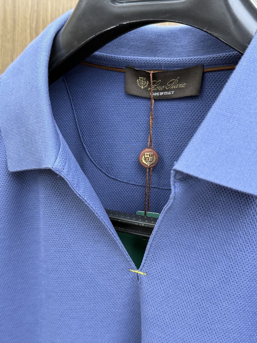 早春 Loro Piana 春夏 · 高阶定制PLoL】🔹 核心面料：秘鲁进口匹马棉 × 顶级丝光工艺🔹