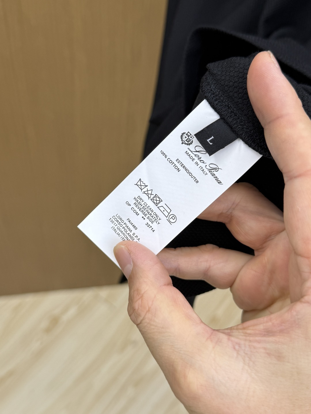 早春 Loro Piana 春夏 · 高阶定制PLoL】🔹 核心面料：秘鲁进口匹马棉 × 顶级丝光工艺🔹