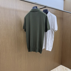 早春 Loro piana 🔥🔥独家定制 2026新款男士高端简约翻领针织短袖T恤衫,香港洋行渠道货,纯 早春 Loro piana 🔥🔥独家定制 2026新款男士高端简约翻领针织短袖T恤衫,香港洋行渠道货,纯
