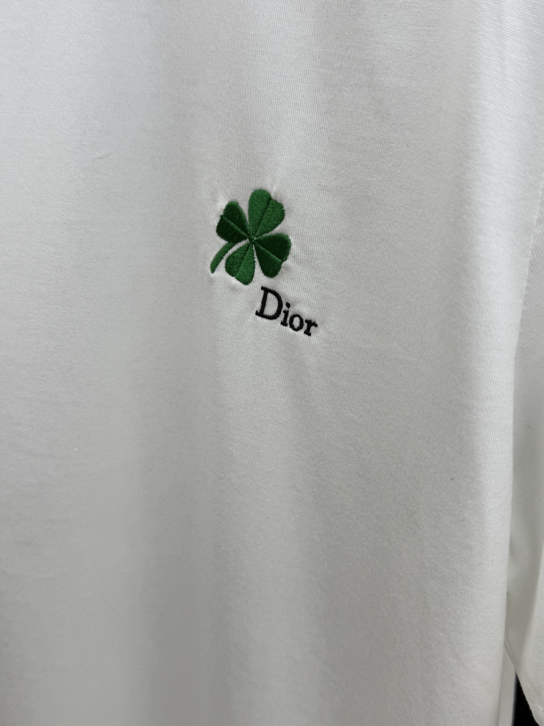 早春 CD 🔥🔥新品短袖T恤，帅气时尚，胸前精致刺绣字母logo，简约百搭款。面料棉 不仅挺括，保持潮流