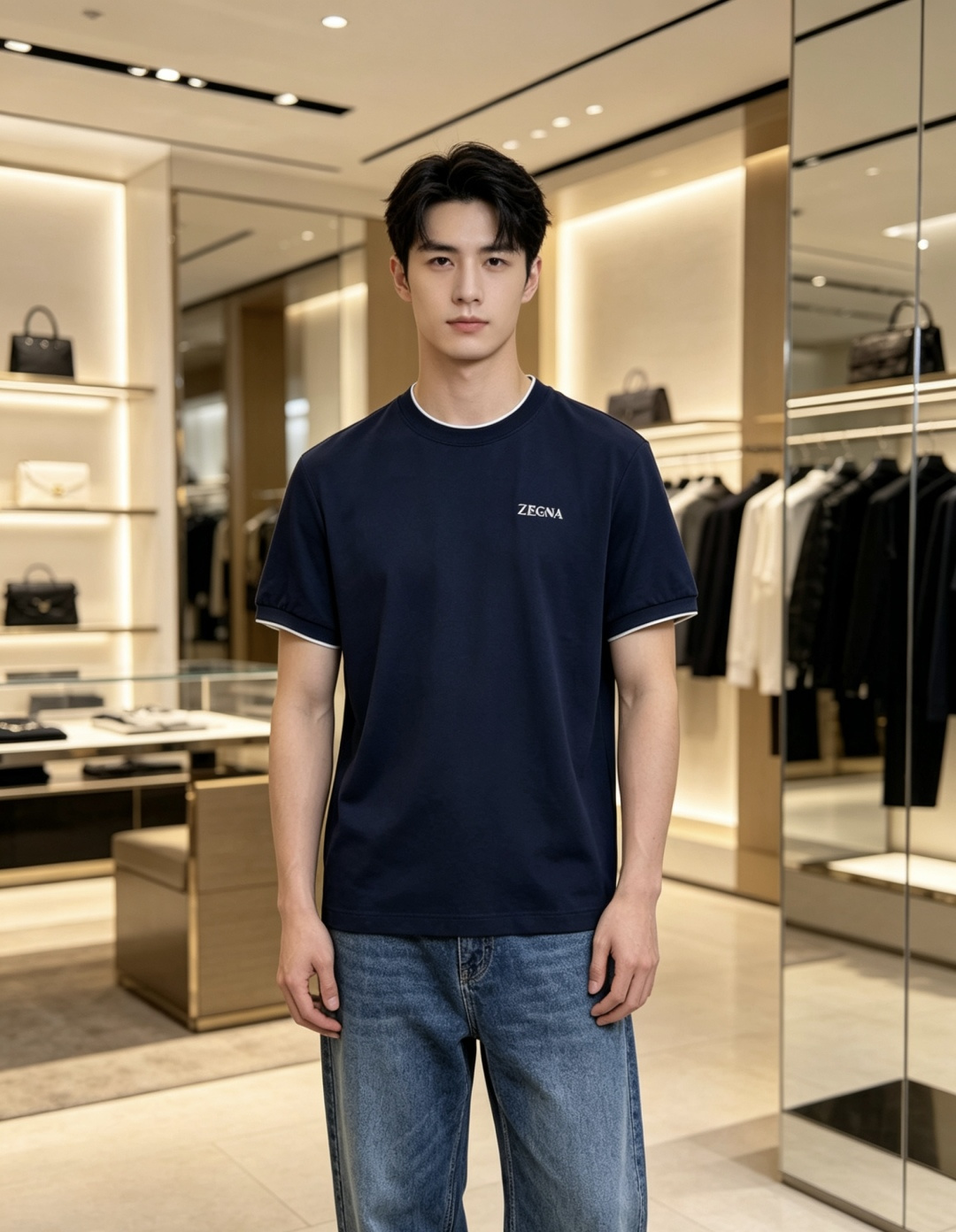早春 Loro piana 🔥s新品莫代尔T恤.原单推荐❤️经典标识.3D立体定制工艺.质感品质呈现.经