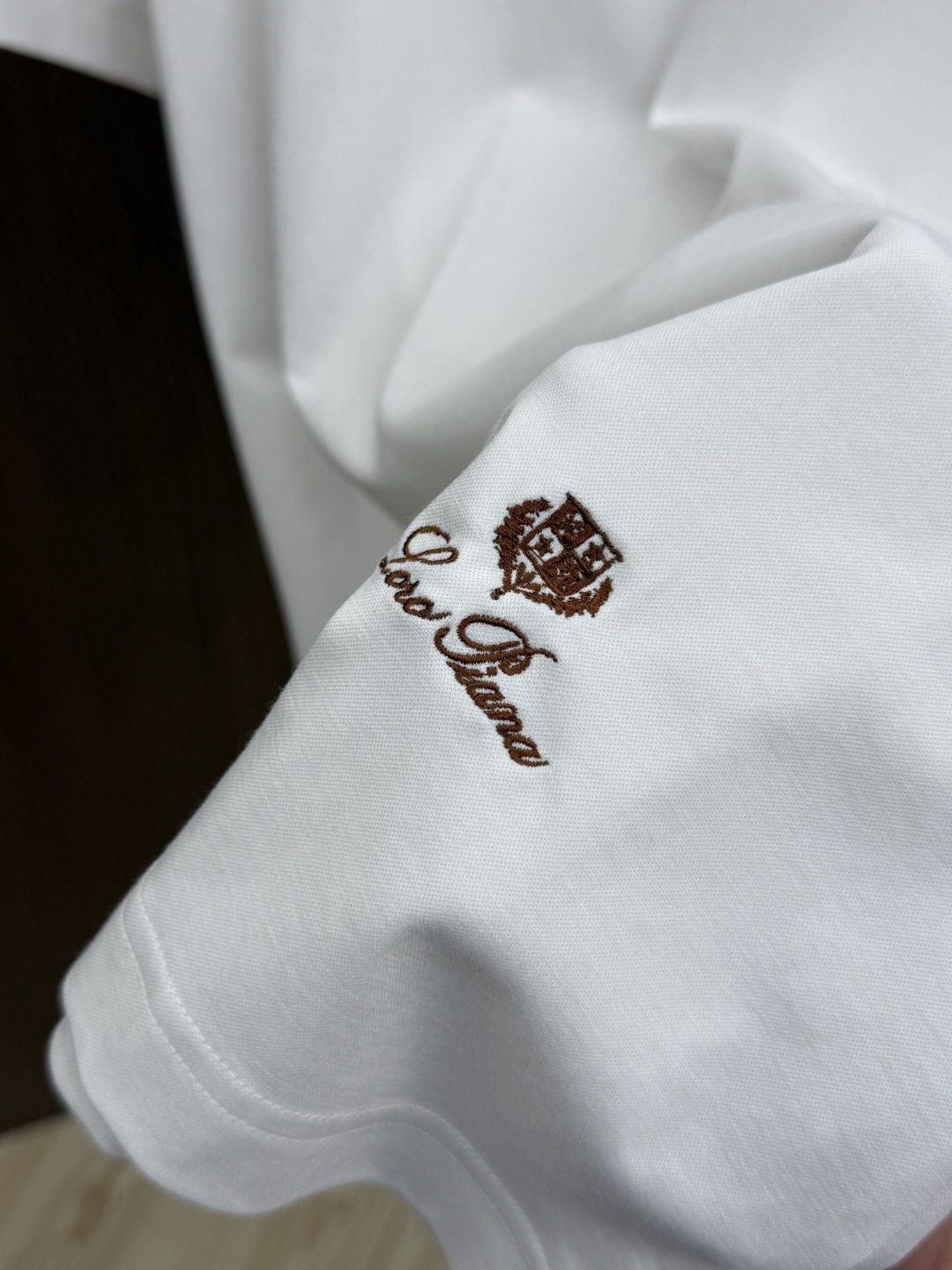 早春 Loro piana 🔥s新品莫代尔T恤.原单推荐❤️经典标识.3D立体定制工艺.质感品质呈现.经