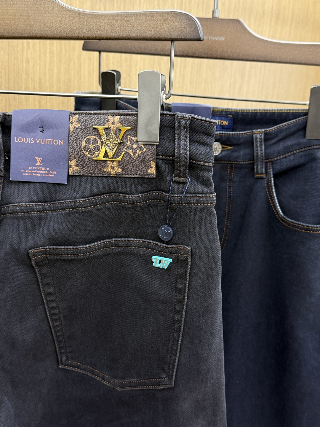 秋冬 LV 🔥🔥高端定制 26秋冬新款男士时尚休闲牛仔裤👖 柜台同步发售 原版定制复刻 客供五金辅料 原单品质 进口固色