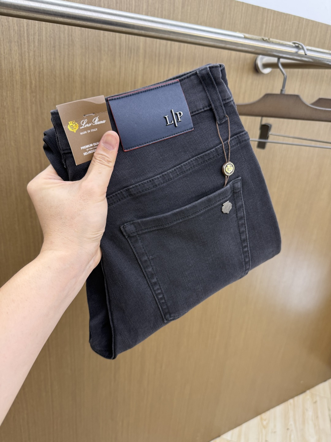 秋冬 Loro Piana 🔥🔥高端定制 26秋冬新款男士时尚休闲牛仔裤👖 柜台同步发售 原版定制复刻 客供五金辅料 原