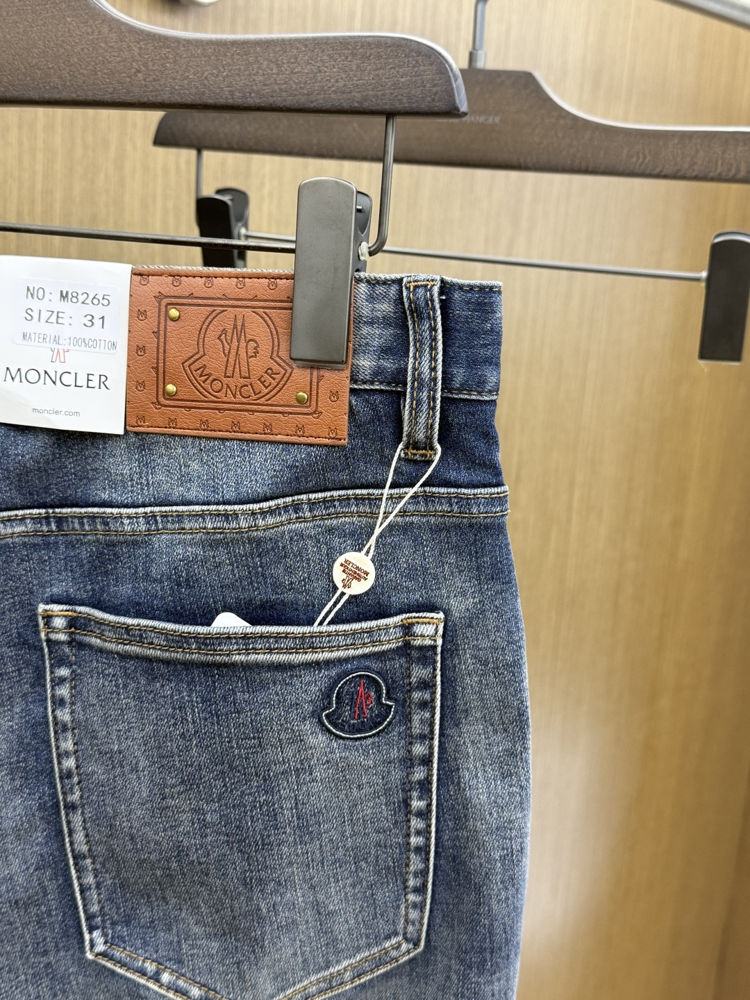 秋冬 Mon 🔥🔥高端定制 26秋冬新款男士时尚休闲牛仔裤👖 柜台同步发售 原版定制复刻 客供五金辅料 原单品质 进口固