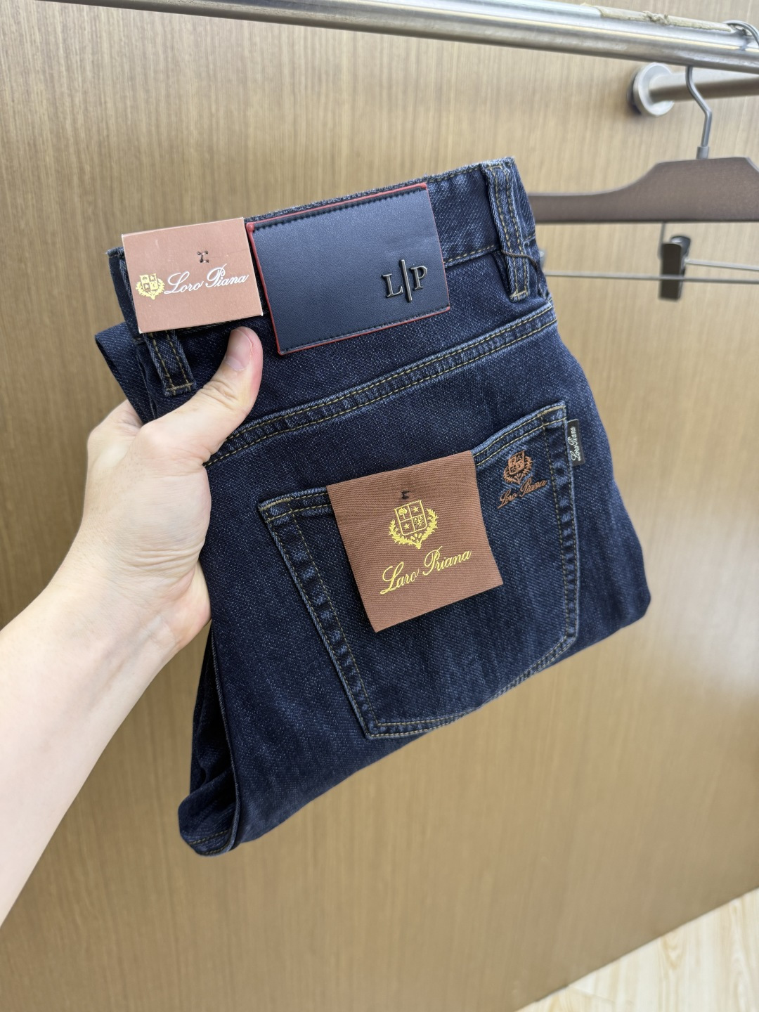 秋冬 Loro Piana 🔥🔥高端定制 26秋冬新款男士时尚休闲牛仔裤👖 柜台同步发售 原版定制复刻 客供五金辅料 原