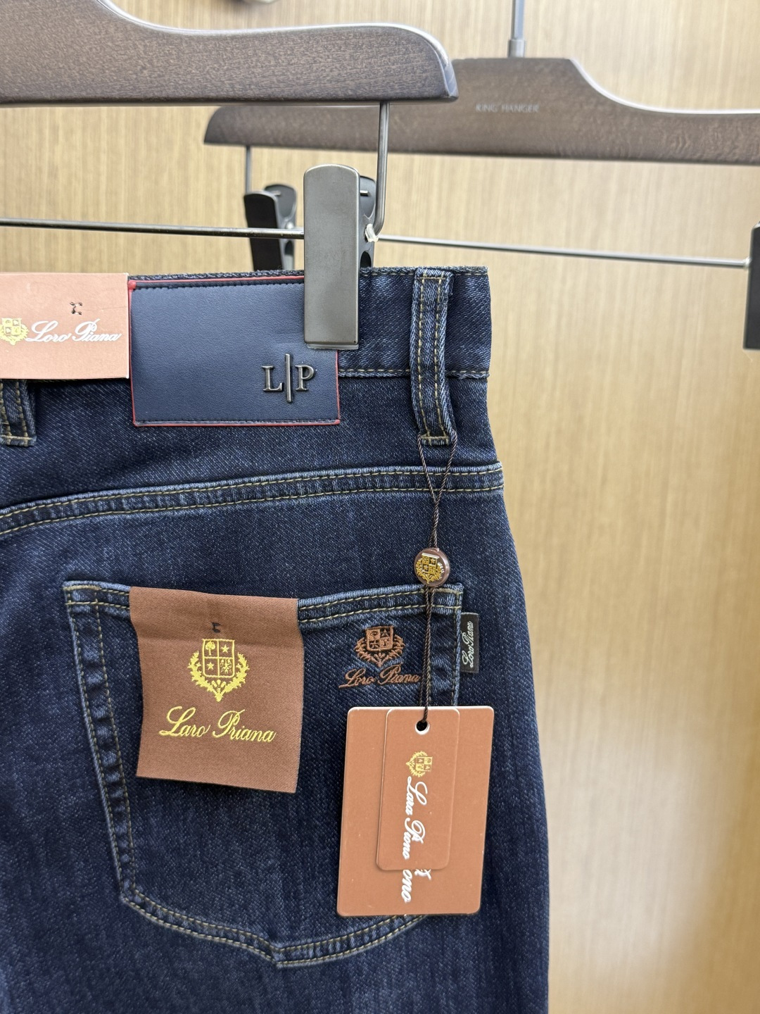 秋冬 Loro Piana 🔥🔥高端定制 26秋冬新款男士时尚休闲牛仔裤👖 柜台同步发售 原版定制复刻 客供五金辅料 原