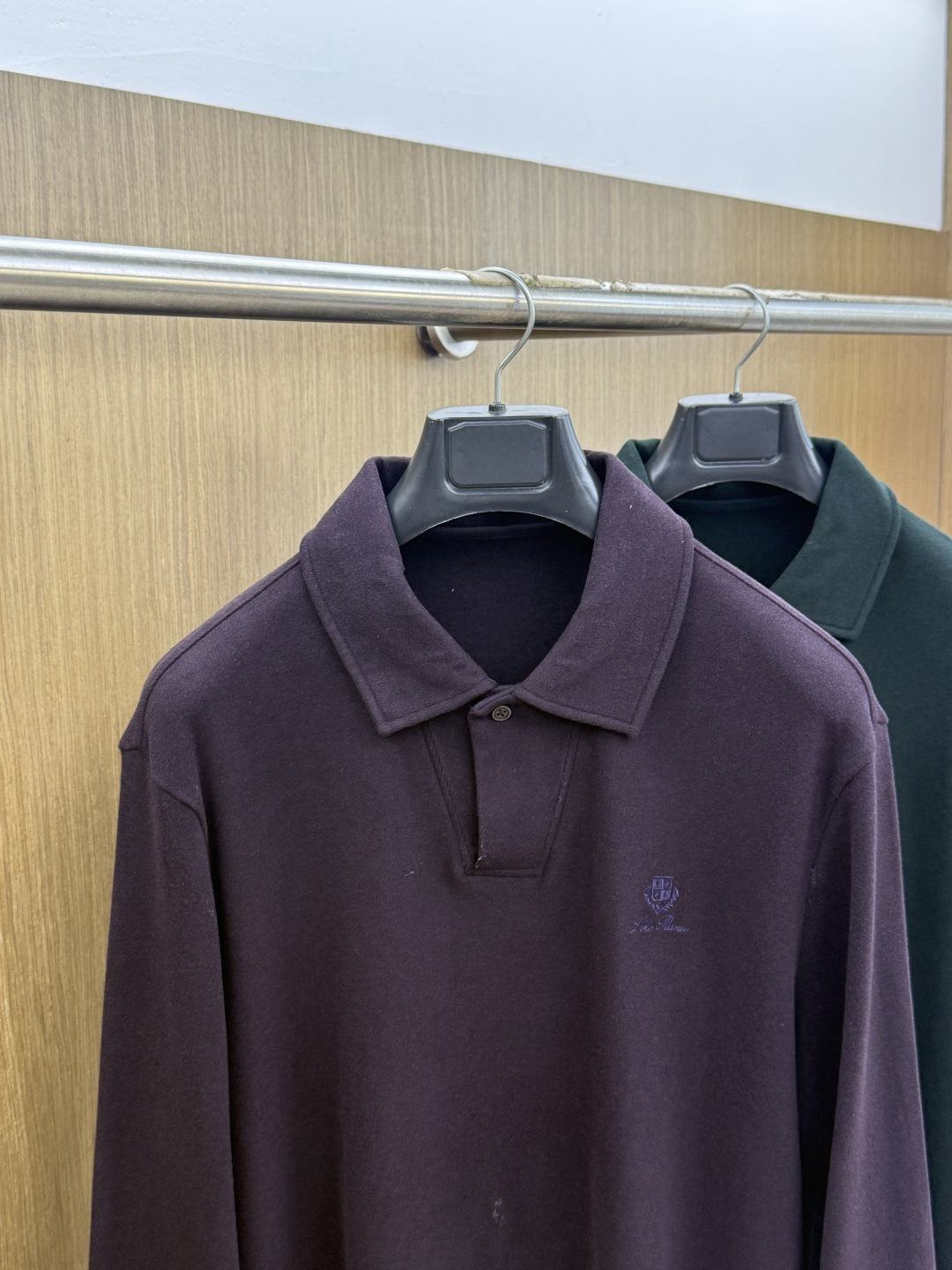 秋冬 Loro Piana 🔥🔥高端品质 2026秋冬官网新款男士🚹翻领长袖T恤 大厂定制 选用中东进口珠地棉 面料细腻