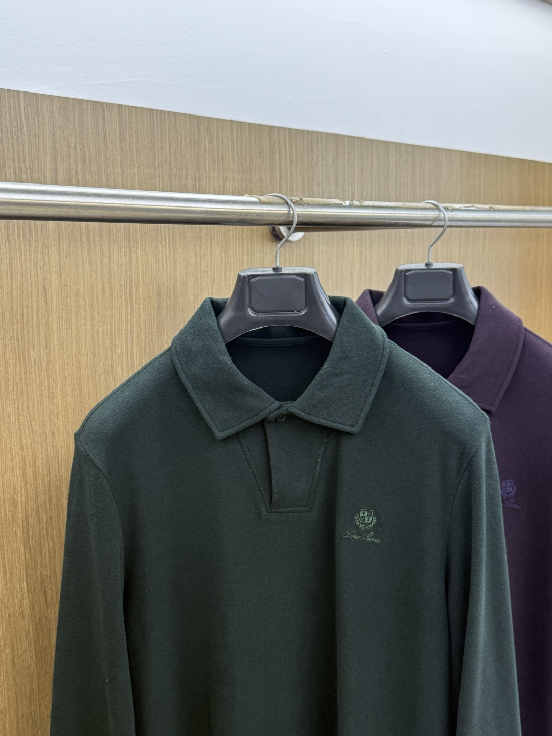 秋冬 Loro Piana 🔥🔥高端品质 2026秋冬官网新款男士🚹翻领长袖T恤 大厂定制 选用中东进口珠地棉 面料细腻